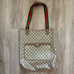 Gucci Vintage GG Supreme Canvas Tote bag